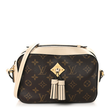 LOUIS VUITTON Monogram Saintonge Creme