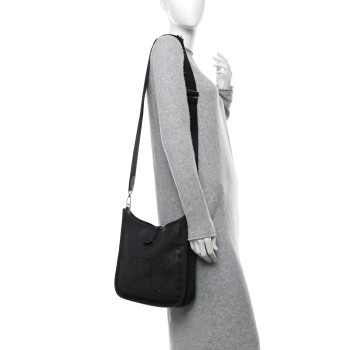 HERMES Epsom Evelyne III PM Black