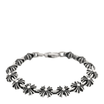 CHROME HEARTS Sterling Silver Maltese Cross Bracelet