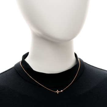 LOUIS VUITTON 18K Pink Gold Diamond Idylle Blossom Pendant Necklace LOUIS VUITTON 18K Pink Gold Diamond Idylle Blossom Pendant Necklace