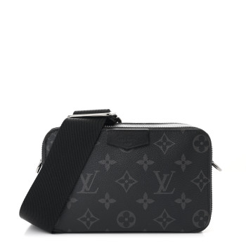 LOUIS VUITTON Monogram Eclipse Alpha Wearable Wallet