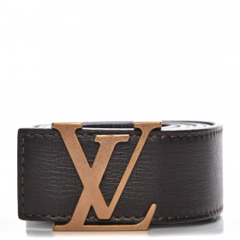 Louis Vuitton ブラウンレザーベルト 80 louis-vuitton-ベルト･lv-