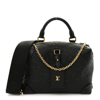 LOUIS VUITTON Empreinte Petite Malle Souple Black