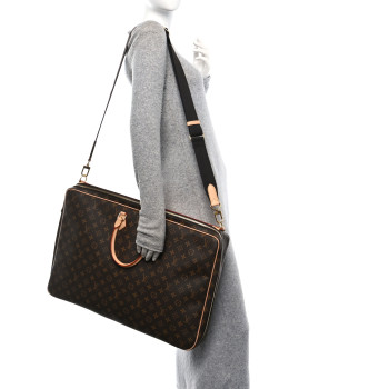 LOUIS VUITTON Monogram Garment Cover 2 Hangers