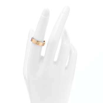 CARTIER 18K Yellow Gold 5.5mm LOVE Ring 54 6.75