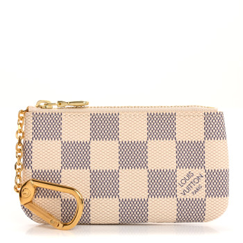 LOUIS VUITTON Damier Azur Key Pouch