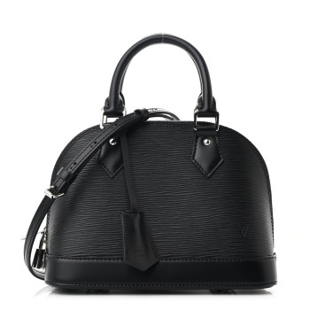 LOUIS VUITTON Epi Alma BB Black