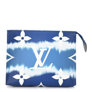 LOUIS VUITTON Monogram Escale Toiletry Pouch 26 Blue