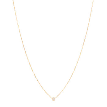 CARTIER 18K Yellow Gold Diamond XS D'Amour Pendant Necklace