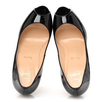 CHRISTIAN LOUBOUTIN Patent New Very Prive 120 Pumps 39 Black