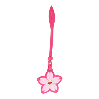 LOUIS VUITTON LV X TM Cherry Blossom Bag Charm Pink