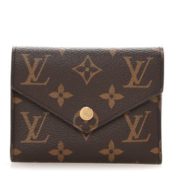 LOUIS VUITTON Monogram Victorine Wallet Rose Ballerine