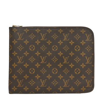 LOUIS VUITTON Monogram Poche Documents Portfolio Case 30