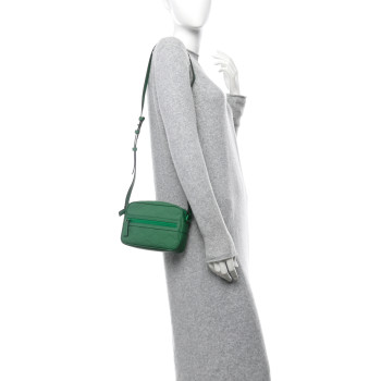 GUCCI Rubber Effect Monogram GG Crossbody Bag New Shamrock