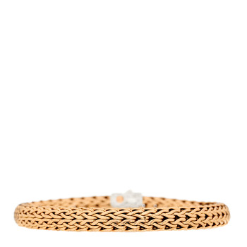 JOHN HARDY Sterling Silver Bronze 7.5mm Classic Chain Bracelet