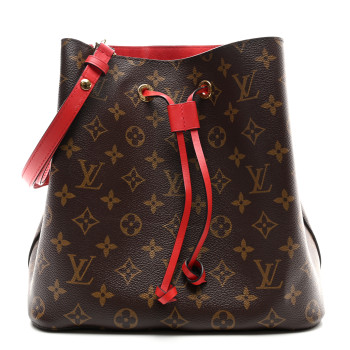 LOUIS VUITTON Monogram Neonoe MM Coquelicot