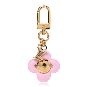 LOUIS VUITTON Micro Vivienne Bag Charm Key Holder Rose