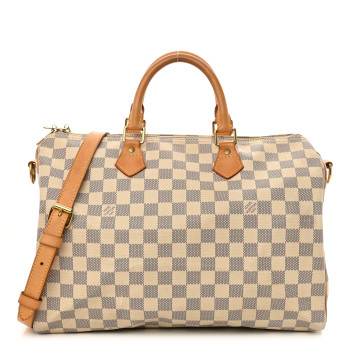 LOUIS VUITTON Damier Azur Speedy Bandouliere 35