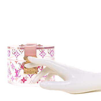 LOUIS VUITTON Transparent Plexiglass Box Scott Rose Ballerine
