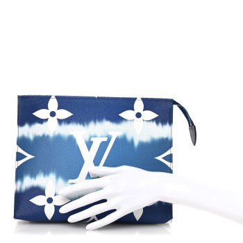 LOUIS VUITTON Monogram Escale Toiletry Pouch 26 Blue