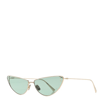 CHRISTIAN DIOR Metal MissDior B1U Butterfly Sunglasses Gold
