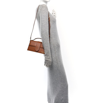 JACQUEMUS Smooth Calfskin Le Bambino Light Brown