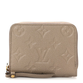 LOUIS VUITTON Empreinte Zippy Coin Purse Tourterelle