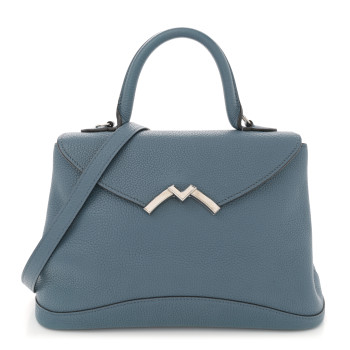 MOYNAT Taurillon Blush Gabrielle PM Blue
