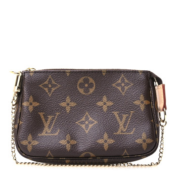 LOUIS VUITTON Monogram Mini Pochette Accessories