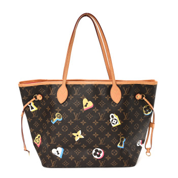 LOUIS VUITTON Monogram Love Locks Neo Neverfull MM