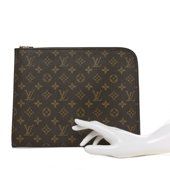 LOUIS VUITTON Monogram Poche Documents Portfolio Case 30