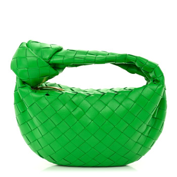 BOTTEGA VENETA Nappa Intrecciato Mini Jodie Parakeet