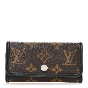 LOUIS VUITTON Monogram Macassar 6 Key Multicles Holder