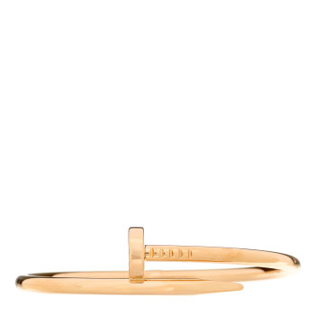 CARTIER 18K Pink Gold Juste Un Clou Bracelet 16