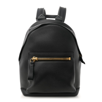 TOM FORD Grained Calfskin Buckley Backpack Black