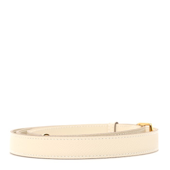 HERMES Epsom A-Strap Shoulder Strap Craie