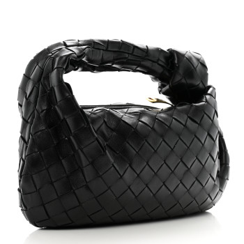 BOTTEGA VENETA Nappa Intrecciato Mini Jodie Black