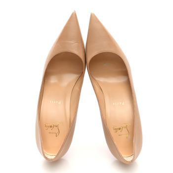 CHRISTIAN LOUBOUTIN kid Condora 85 Pumps 38 Nude
