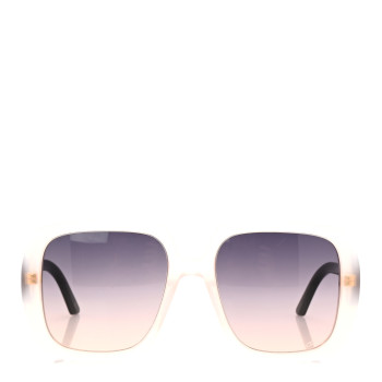 CHRISTIAN DIOR Acetate Diorbobby S2U Sunglasses Pink Black