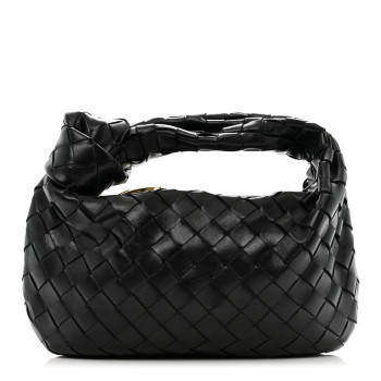 BOTTEGA VENETA Nappa Intrecciato Mini Jodie Black