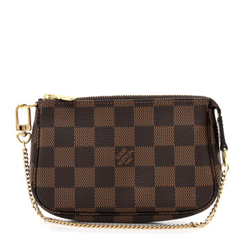 LOUIS VUITTON Damier Ebene Mini Pochette Accessories
