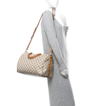 LOUIS VUITTON Damier Azur Speedy Bandouliere 35