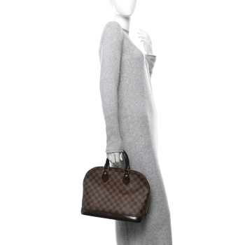LOUIS VUITTON Damier Ebene Alma PM