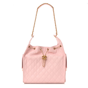 CHANEL Caviar Quilted Medium Chanel 25 Handbag Pink