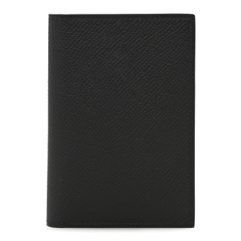 HERMES Epsom MC2 Euclide Card Holder Case Black