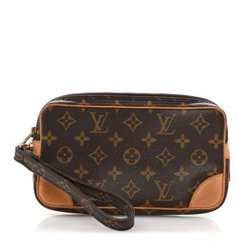 LOUIS VUITTON Monogram Pochette Marly Dragonne 22
