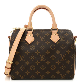 LOUIS VUITTON Monogram Speedy Bandouliere 25