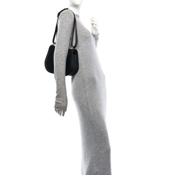 FENDI Vitello Brenta Cher Medium Fendi C'mon Black