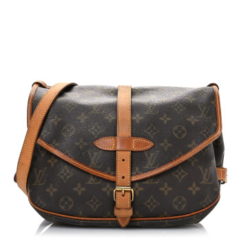 LOUIS VUITTON Monogram Saumur 30