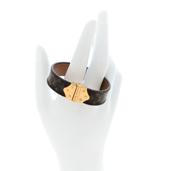 LOUIS VUITTON Monogram Nano Bracelet 17